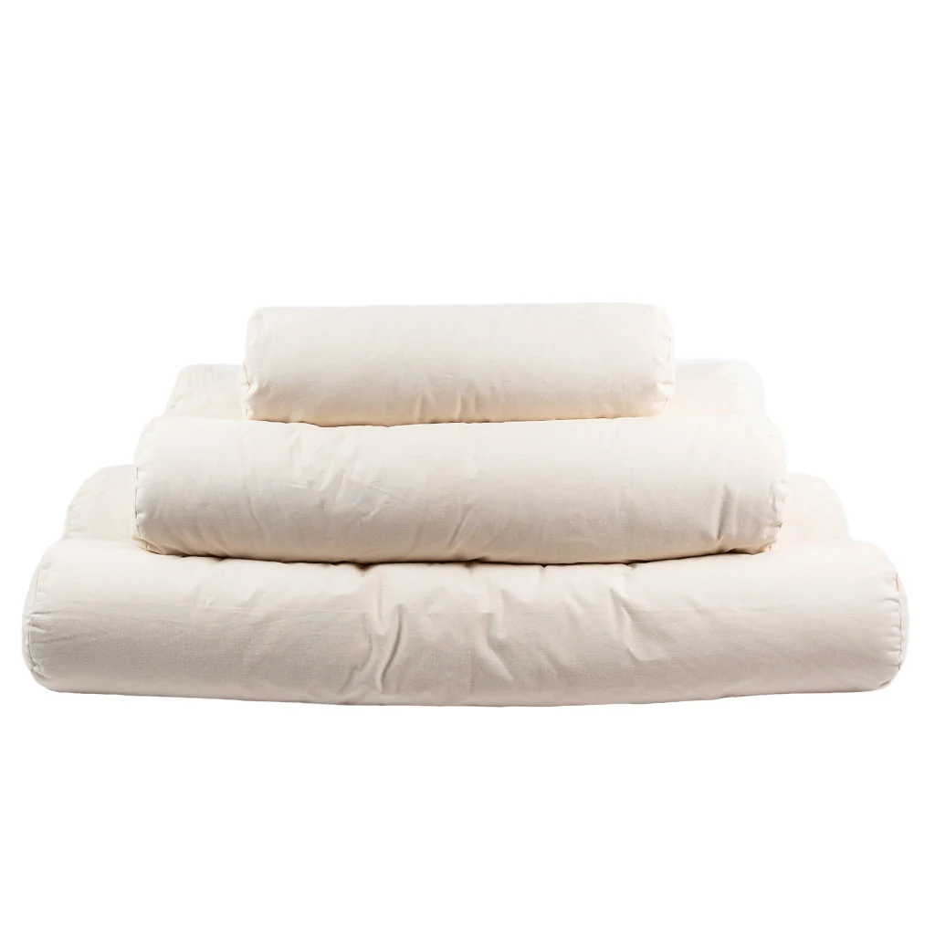 vincent manufacturing organic bolster pillow